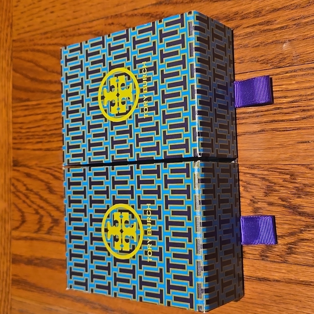 Tory Burch jewelry gift boxes